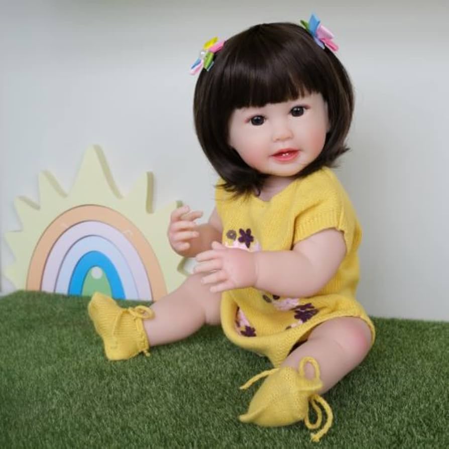 Amazon | Protow リボーンドール 55cmリアルな 笑顔赤ちゃん人形